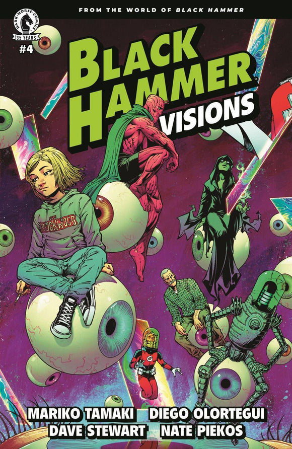 BLACK HAMMER VISIONS #4 CVR A OLORTEGUI (OF 8)