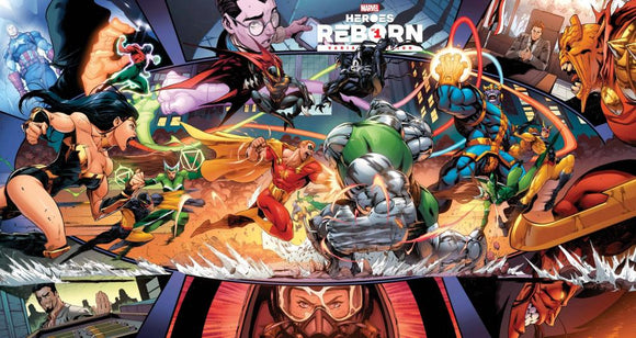 HEROES REBORN #1 COELLO GATEFOLD VAR (OF 7)