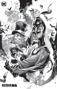 BATMAN BLACK AND WHITE #6 CVR C YASMINE PUTRI MAD HATTER VAR (OF 6)