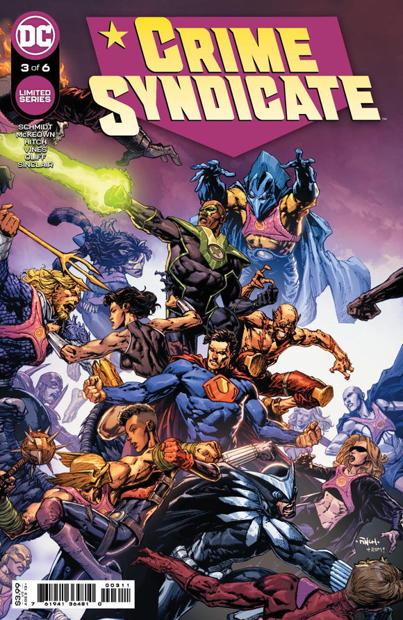 CRIME SYNDICATE #3 CVR A DAVID FINCH (OF 6)