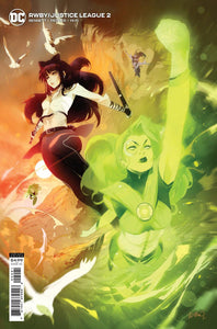 RWBY JUSTICE LEAGUE #2 CVR B SIMONE DI MEO CARD STOCK VAR (OF 7)