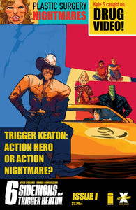 SIX SIDEKICKS OF TRIGGERED KEATON #1 CVR B HENDERSON