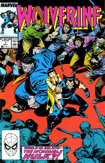Wolverine 1988 #7 Direct ed. - back issue - $4.00