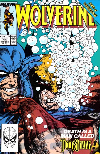 Wolverine 1988 #19 Direct ed. - back issue - $5.00