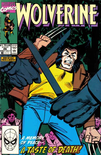 Wolverine 1988 #26 Direct ed. - back issue - $4.00