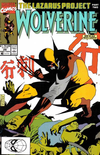 Wolverine 1988 #28 Direct ed. - back issue - $4.00