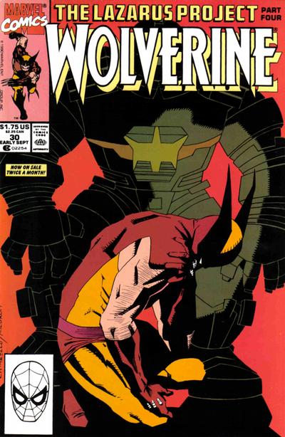 Wolverine 1988 #30 Direct ed. - back issue - $4.00