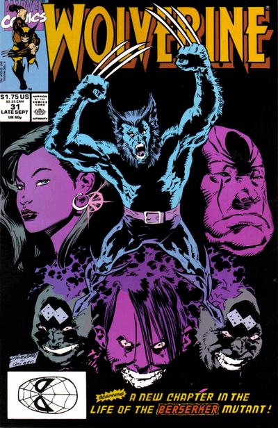 Wolverine 1988 #31 Direct ed. - reader copy - $3.00