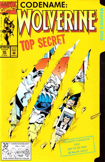 Wolverine 1988 #50 Direct ed. - back issue - $5.00