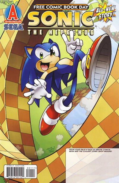 Sonic: The Rematch, Free Comic Book Day Edition 2011 #1 - back issue - $3.00