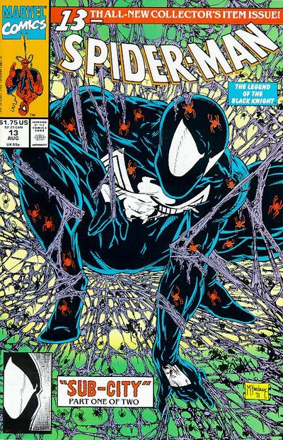 Spider-Man 1990 #13 Direct ed. - back issue - $14.00