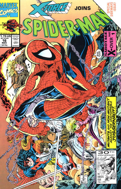 Spider-Man 1990 #16 Direct ed. - back issue - $4.00