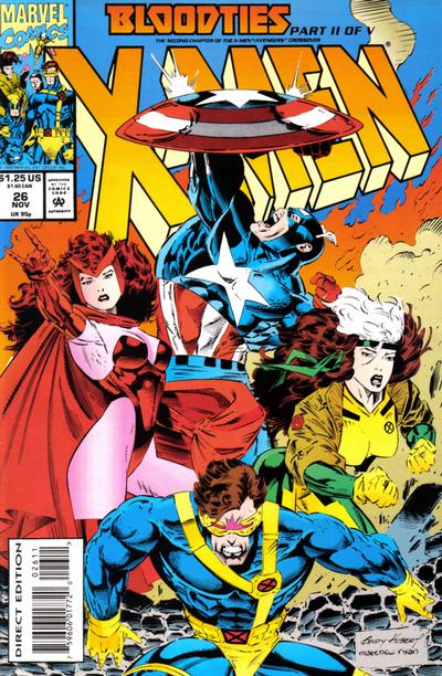 X-Men 1991 #26 Direct Edition - back issue - $4.00