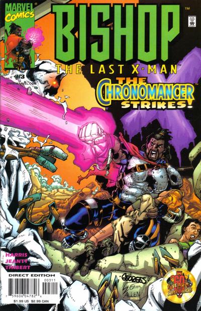 Bishop: The Last X-Man 1999 #3 Direct Edition - back issue - $4.00