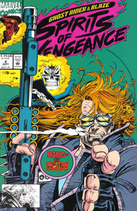 Ghost Rider / Blaze: Spirits of Vengeance 1992 #2 Direct ed. - back issue - $4.00