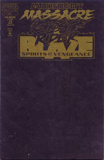 Ghost Rider / Blaze: Spirits of Vengeance 1992 #13 Direct Edition - back issue - $4.00