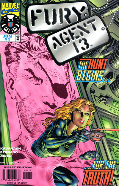 Fury / Agent 13 1998 #1 - back issue - $4.00