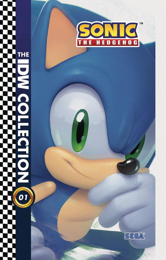 SONIC THE HEDGEHOG IDW COLLECTION HC VOL 01