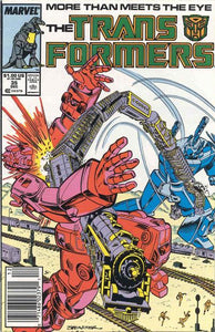 The Transformers 1984 #35 Newsstand ed. - back issue - $4.00