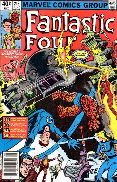 Fantastic Four 1961 #219 Newsstand ed. - back issue - $4.00