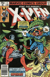 X-Men Annual 1970 #4 Newsstand ed. - back issue - $8.00