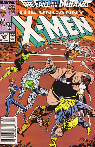 The Uncanny X-Men 1981 #225 Newsstand ed. - back issue - $5.00