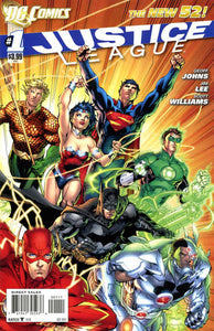 Justice League 2011 #1 Jim Lee / Scott Williams Cover - back issue - $7.00