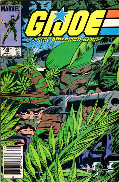 G.I. Joe, A Real American Hero 1982 #39 Newsstand ed. - back issue - $4.00