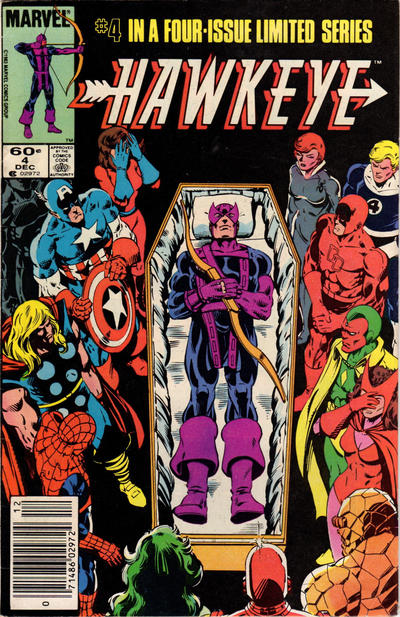 Hawkeye 1983 #4 Newsstand ed. - back issue - $4.00