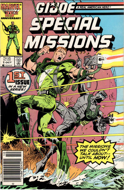G.I. Joe Special Missions 1986 #1 Newsstand ed. - back issue - $4.00