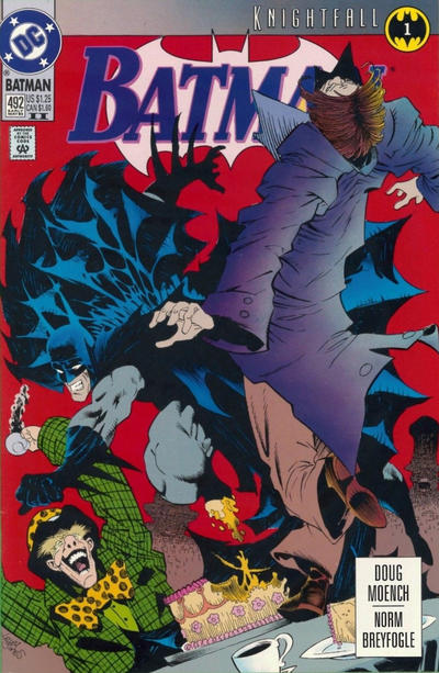 Batman 1940 #492 2nd printing - back issue - $4.00