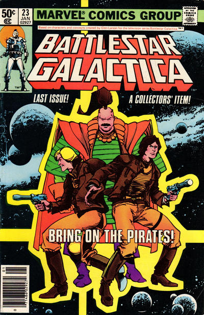 Battlestar Galactica 1979 #23 Newsstand ed. - back issue - $4.00