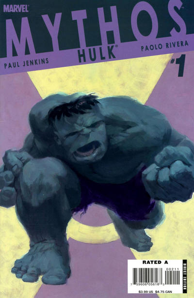 Mythos: Hulk 2006 #1 - back issue - $4.00