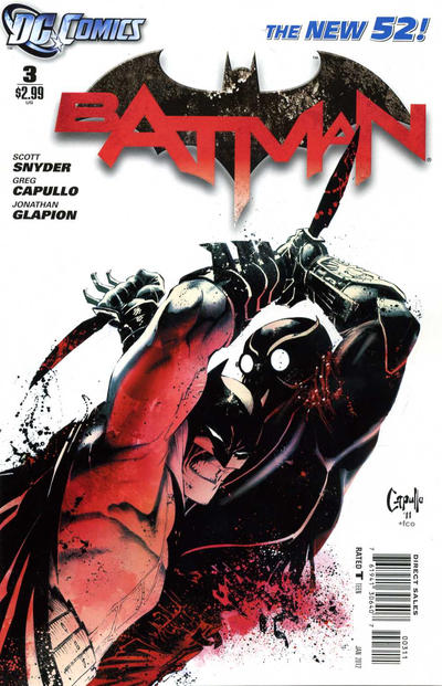 Batman 2011 #3 Direct Sales - back issue - $14.00