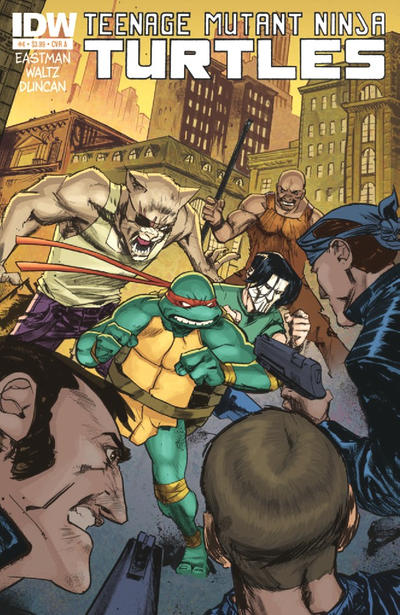 Teenage Mutant Ninja Turtles 2011 #4 Cover A - Dan Duncan - back issue - $12.00