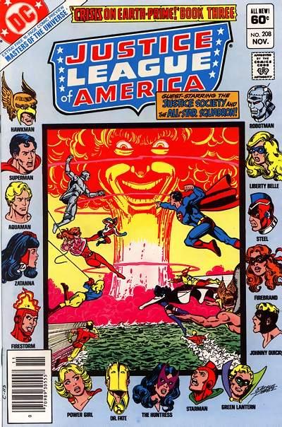Justice League of America 1960 #208 Newsstand ed. - back issue - $5.00