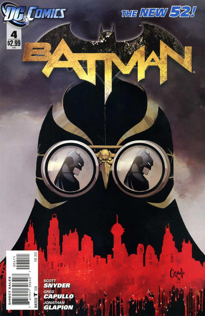 Batman 2011 #4 Direct Sales - back issue - $4.00