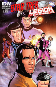 Star Trek / Legion of Super-Heroes 2011 #4 Cover B - back issue - $4.00