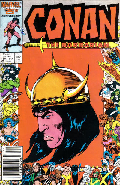 Conan the Barbarian 1970 #188 Newsstand ed. - back issue - $11.00