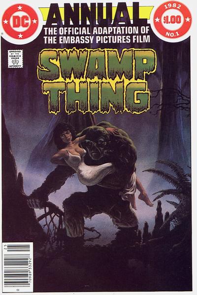 The Saga of Swamp Thing Annual 1982 #1 Newsstand ed. - back issue - $6.00