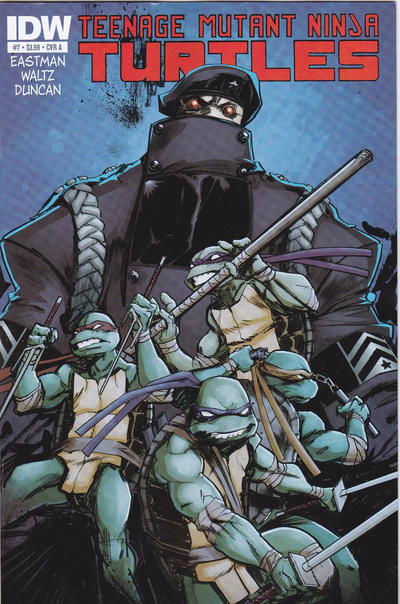 Teenage Mutant Ninja Turtles 2011 #7 Cover A - Dan Duncan - back issue - $12.00