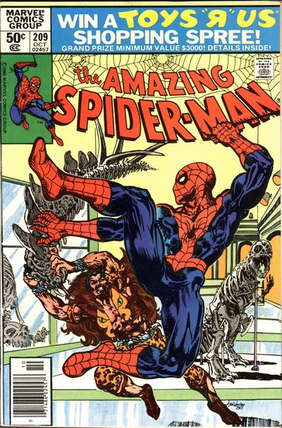 The Amazing Spider-Man 1963 #209 Newsstand ed. - back issue - $13.00