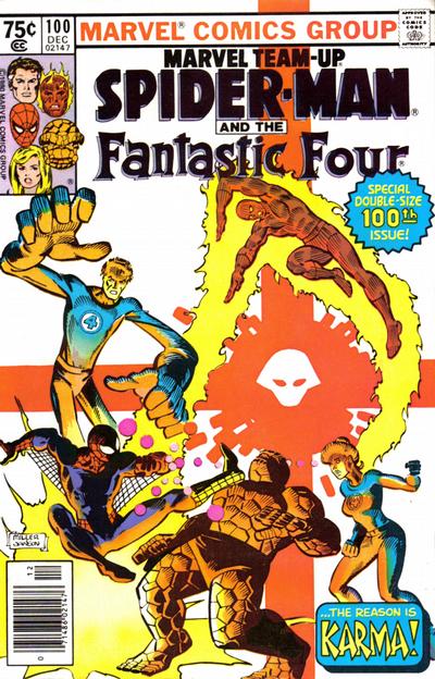 Marvel Team-Up 1972 #100 Newsstand ed. - back issue - $10.00
