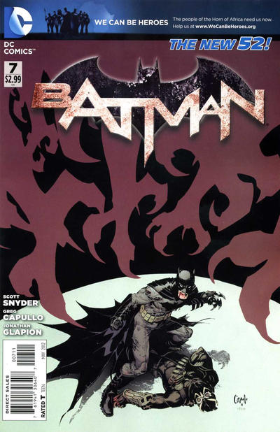 Batman 2011 #7 - back issue - $4.00