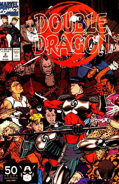 Double Dragon 1991 #2 Direct Edition - back issue - $4.00