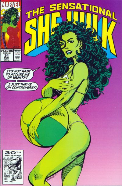 The Sensational She-Hulk 1989 #34 - 9.0 - $38.00