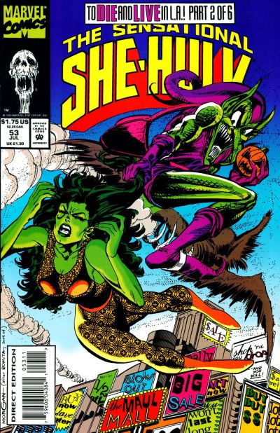 The Sensational She-Hulk 1989 #53 - back issue - $5.00