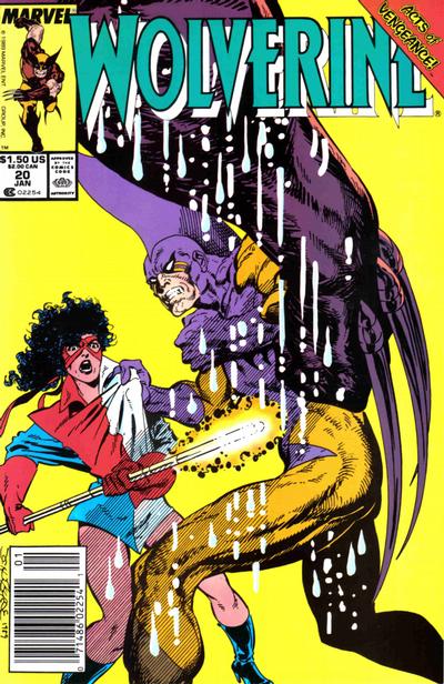 Wolverine 1988 #20 Newsstand ed. - back issue - $5.00