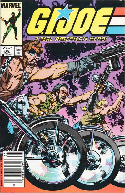 G.I. Joe, A Real American Hero 1982 #35 Newsstand ed. - back issue - $4.00