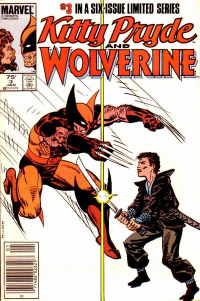 Kitty Pryde and Wolverine 1984 #3 Newsstand ed. - back issue - $4.00